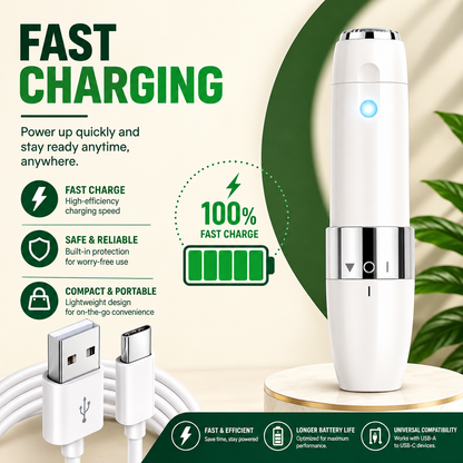 Face Mini Hair Remover FS1000 Cordless for Women Cordless Epilator (White)