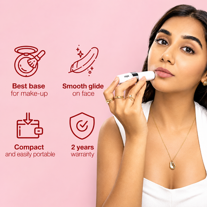 Face Mini Hair Remover FS1000 Cordless for Women Cordless Epilator (White)